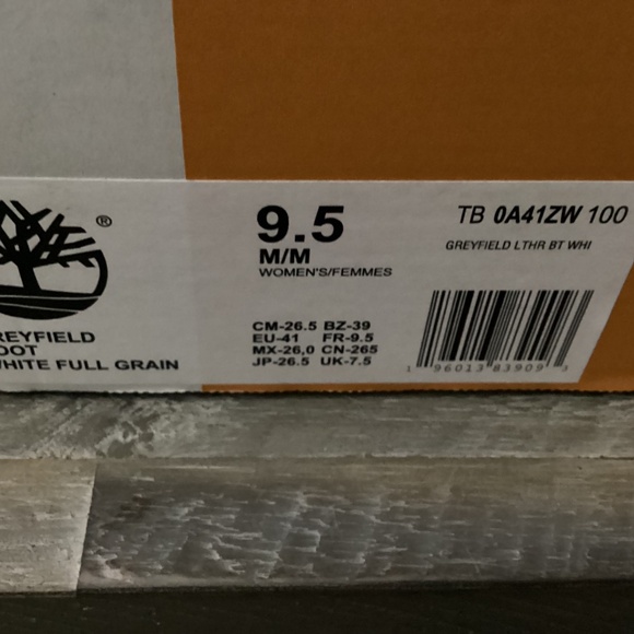 TIMBERLAND Women's Greyfield Leather Boots, size 9.5 - Picture 4 of 12